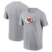 Nike Men's Gray Kansas City Chiefs Logo Essential T-Shirt