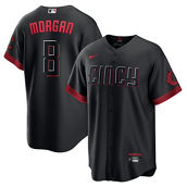 Nike Men's Joe Morgan Black Cincinnati Reds City Connect Replica Player Jersey