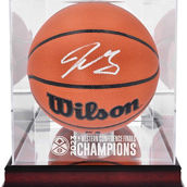 Fanatics Authentic Jamal Murray Denver Nuggets 2023 Western Conference s Autographed Wilson Authentic Series Indoor/Outdoor Basketball with Mahogany Display Case