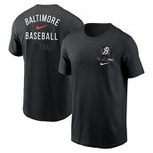 Nike Men's Black Baltimore Orioles 2023 City Connect Double T-Shirt