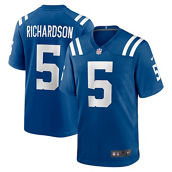 Men's Nike Anthony Richardson Royal Indianapolis Colts Game Jersey
