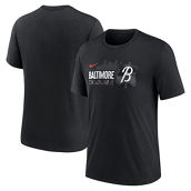 Nike Men's Black Baltimore Orioles 2023 City Connect Tri-Blend T-Shirt