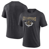 Fanatics Branded Men's Heather Charcoal Vegas Golden Knights 2023 Western Conference s Icing Tri-Blend T-Shirt