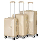 Hikolayae Oriental Collection Hardside Luggage 3 Piece set