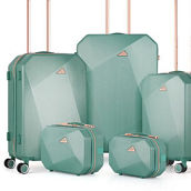 Hikolayae Crossroad Collection Hardside Luggage 5 Piece set