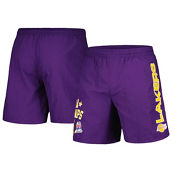 Mitchell & Ness Men's Purple Los Angeles Lakers 1988 Finals s Heritage Shorts