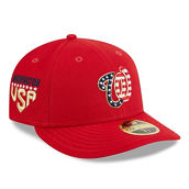 New Era Men's Red Washington Nationals 2023 Fourth of July Low 59FIFTY Fitted Hat