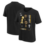 Nike NBA Youth Black Denver Nuggets 2023 NBA Finals s Celebration Expressive T-Shirt