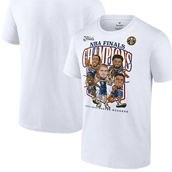 Fanatics Branded Men's White Denver Nuggets 2023 NBA Finals s Windmill Team Caricature T-Shirt