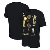 Nike Men's Black Denver Nuggets 2023 NBA Finals s Celebration Expressive T-Shirt