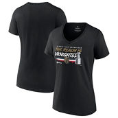 Fanatics Branded Women's Black Vegas Golden Knights 2023 Stanley Cup s Hometown DNA V-Neck T-Shirt