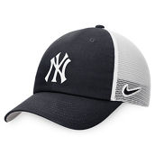 Nike Men's Navy/White New York Yankees Heritage86 Adjustable Trucker Hat