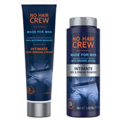 No Hair Crew Intimate Bundle  Hair Removal Cream + DRY & FRESH Powder