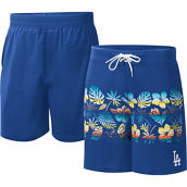 G-III Sports by Carl Banks Men's Royal Los Angeles Dodgers Breeze Volley Swim Shorts