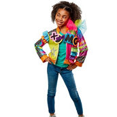 XOMG POP! Girl's Jacket Costume