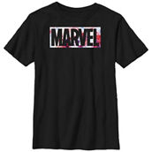 Mad Engine Boys Marvel Universe USA Dye Logo T-Shirt