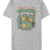Mad Engine Mens Teenage Mutant Ninja Turtles Turtle Group T-Shirt