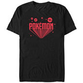 Mad Engine Mens Pokemon Pokemon Retro Title T-Shirt