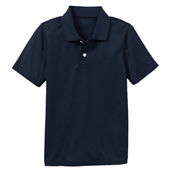 Galaxy By Harvic Children's Short Sleeve Moisture Wicking Polo Shirt
