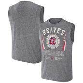 Darius Rucker Collection by Fanatics Men's Darius Rucker Collection by Fanatics Charcoal Atlanta Braves Muscle Tank Top