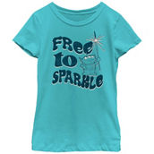 Mad Engine Girls Pixar-Toy Story 1-3 Free to Sparkle T-Shirt