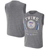 Darius Rucker Collection by Fanatics Men's Darius Rucker Collection by Fanatics Charcoal Minnesota Twins Muscle Tank Top
