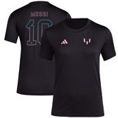 Messi x adidas Women's Messi x Black Name & Number T-Shirt