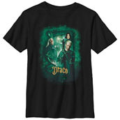 Mad Engine Boys Harry Potter Chamber of Secrets Chamber Draco Banner T-Shirt