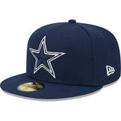 New Era Men's Navy Dallas Cowboys Main 59FIFTY Fitted Hat