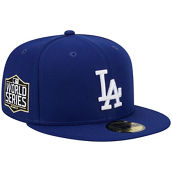 New Era Men's Royal Los Angeles Dodgers 2020 World Series Team Color 59FIFTY Fitted Hat