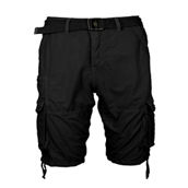 Men's Vintage Cotton Cargo Belted Shorts (Sizes, 30-42)
