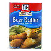 Golden Dipt - Beer Seafood Batter Mix - Case of 8/10 oz