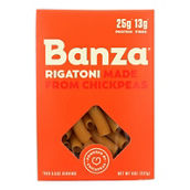 Banza - Gluten Free Chickpea Rigatoni - Case of 6/8 oz