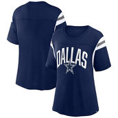 Fanatics Women's Fanatics Navy Dallas Cowboys Earned Stripes T-Shirt