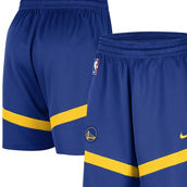 Nike Men's Royal Golden State Warriors On-Court Practice Warmup Performance Shorts
