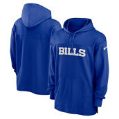 Nike Men's Royal Buffalo Bills 2023 Sideline Lightweight Performance Hooded Top