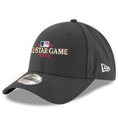 New Era Men's Graphite 2024 MLB All-Star Game 9FORTY Adjustable Hat