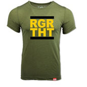 Triple Nikel Military Wear Roger That US Army UNISEX OD Green Graphic Tee Shirt