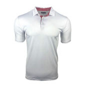 Triple Nikel Golf Wear White Performance Polo