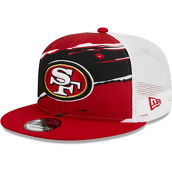 New Era Men's Scarlet San Francisco 49ers Tear Trucker 9FIFTY Snapback Hat