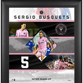 Fanatics Authentic Sergio Busquets Inter Miami CF Framed 15