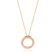 Cartier Love Diamond Necklace in 18k Rose Gold Pre-Owned