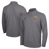 Nike Men's Charcoal Air Force Falcons Rivalry Intensity Quarter-Zip Pullover Top