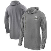 Nike Men's Heather Gray Air Force Falcons Rivalry Pullover Long Sleeve Hoodie T-Shirt