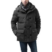 BGSD Men Connor Hooded Waterproof Toggle Down Parka Winter Coat