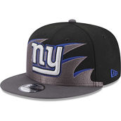 New Era Men's Black New York Giants Tidal Wave 9FIFTY Snapback Hat