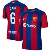 Nike Men's Gavi Royal Barcelona 2023/24 Home Match Authentic Player Jersey