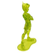 BePuzzled 3D Crystal Puzzle - Disney Peter Pan (Green): 34 Pcs