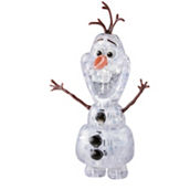 BePuzzled 3D Crystal Puzzle - Disney Frozen II - Olaf the Snowman: 39 Pcs