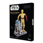 Fascinations Metal Earth 3D Metal Model Kit - Star Wars R2-D2 & C-3PO Box Set
